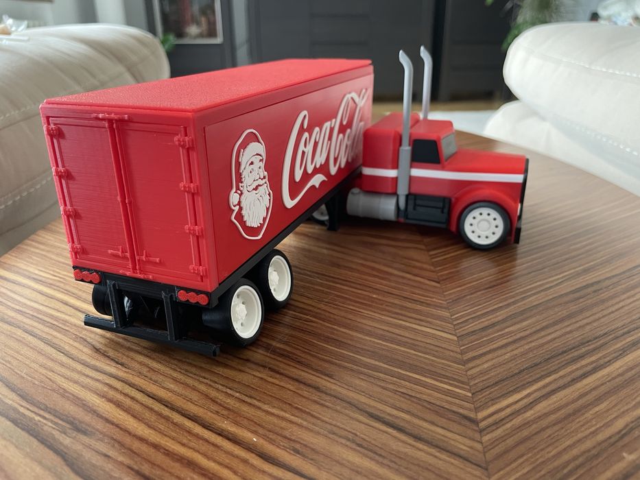 Ciężarówka coca cola, świateczna ozdoba, zabawka