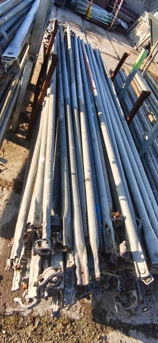 Używane rusztowanie Baumann z nowymi podestami 8x15,35 w BDB stanie