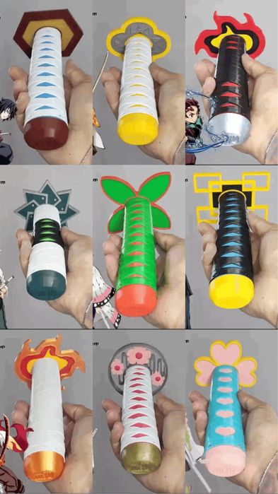 Katanas Kimetsu no Yaiba – Réplicas Decorativas