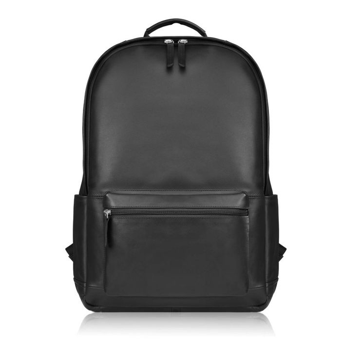 Plecak skórzany unisex do pracy na laptopa A4 Paolo Peruzzi E-29-BL
