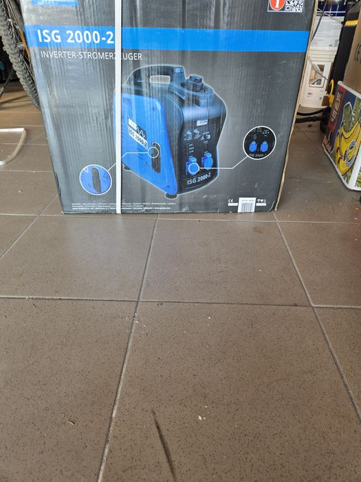 Генератор інверторний Gude ISG 2000-2, 2 кВт однофазний, ручний старте