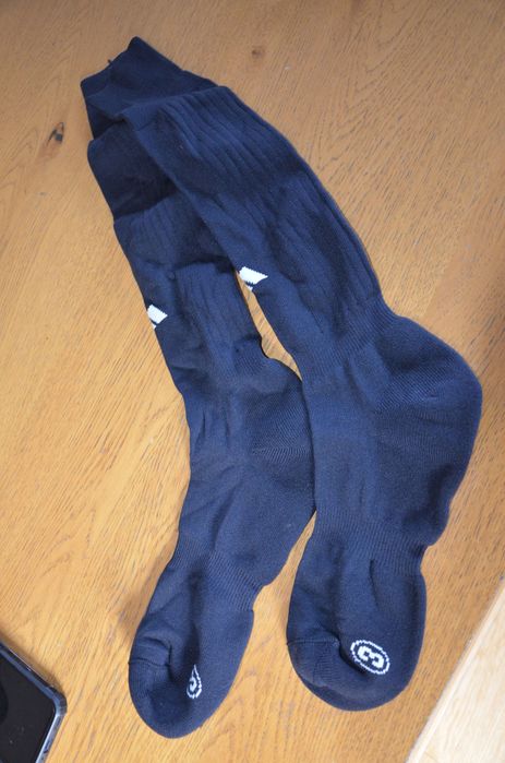 getry/skarpety piłkarskie r. 42-44 czarne adidas