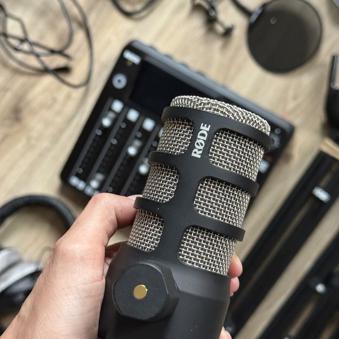 Profesjonalne studio podcastowe | RODECaster Pro II + mikrofony | gotowy zestaw, jak nowy