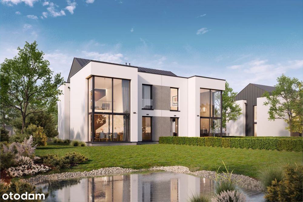 WILANÓW Zawady/ exclusive villa/ 600 m² plot/ 6 m high living room