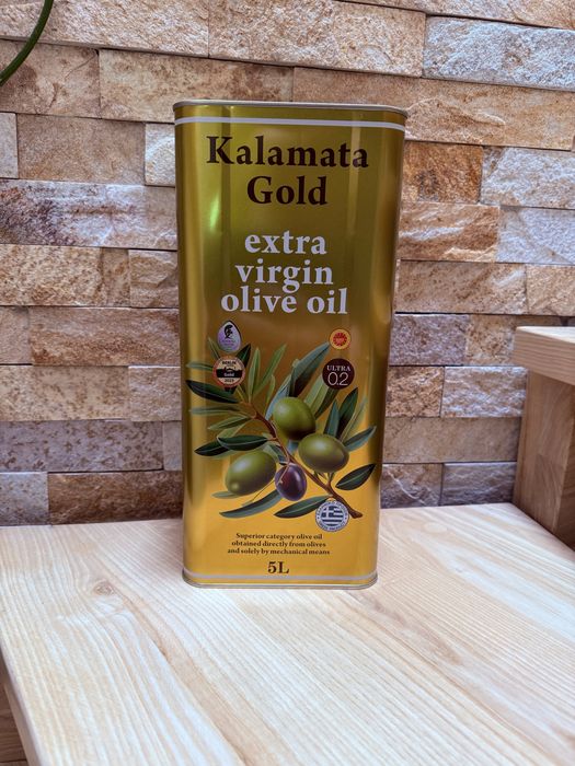 Grecka oliwa z oliwek extra virgin Kalamata Gold 0.2  5 litrów