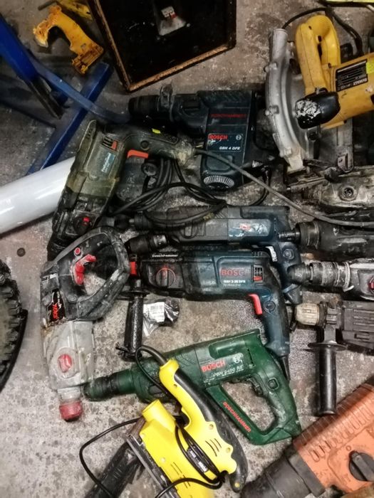 Mlotowiertarki/pily/szlifierki bosch dewalt metabo