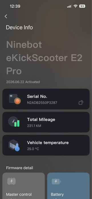 Teotinete ninebot E2pro