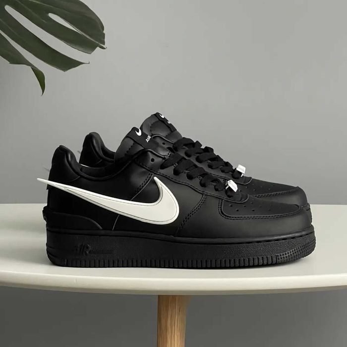 Кросівки Nike Air Force x Ambush  найк аір форс х амбуш чорні