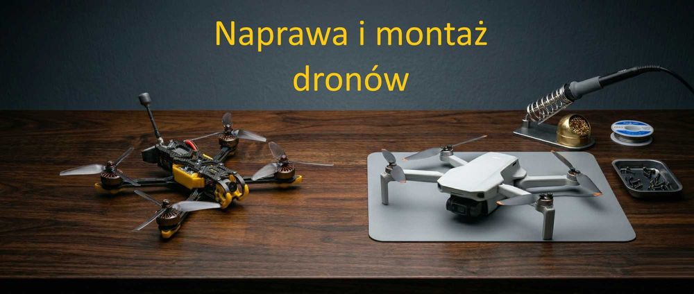 Naprawa dronów DJI i FPV