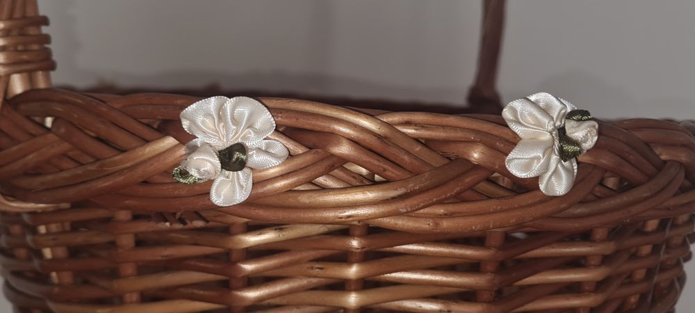 Cesta de verga para casamento ou baptizado 39 cm o