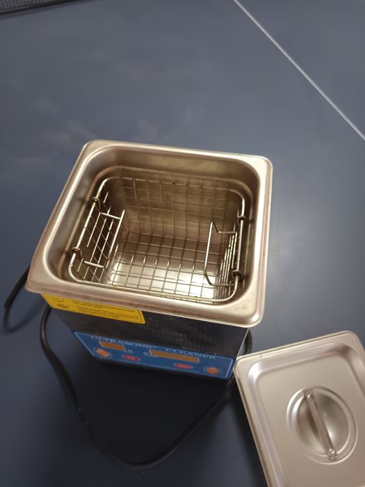 Limpador Ultrassónico Digital 2L (Aço Inoxidável) com aquecimento e cesto