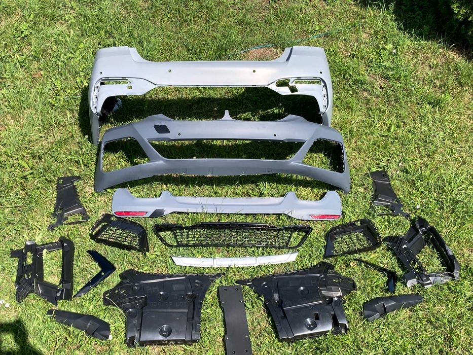 Комплект рест.M-Paket LCI BMW G30 17-20год. под до-рест фары и ноздри.