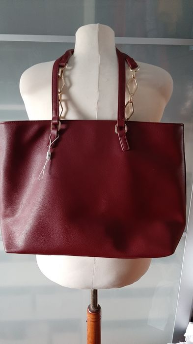 Bolsa bordô nova