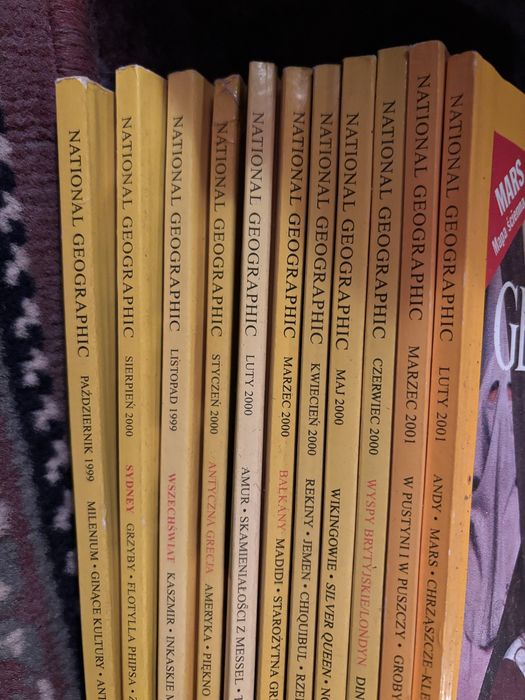 11 numerow National Geographic - 1999 / 2001