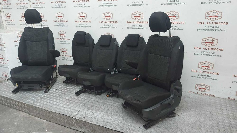 Conjunto Bancos Peugeot 5008 MK1 2009 a 2013 Original