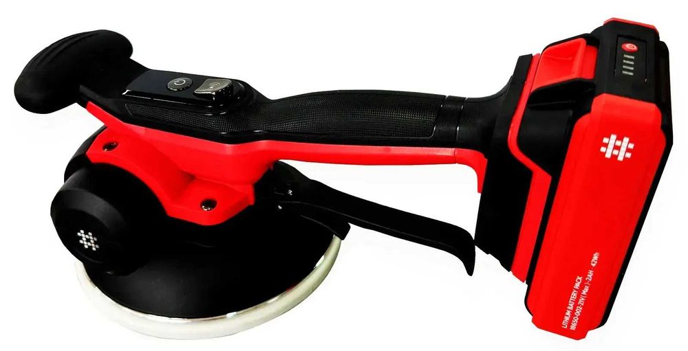 Віброприсоска Shijing 9395 для плитки, 21В, Ø140 мм, з акумулятором