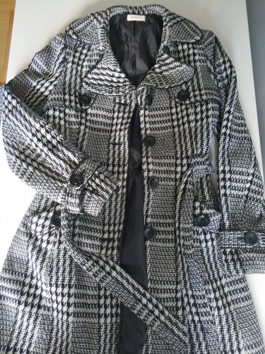 Kurtka w kratkę jesień, płaszczyk