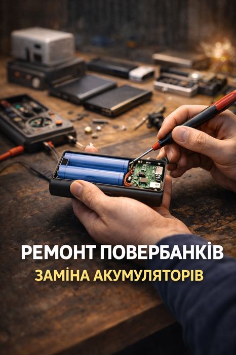 Ремонт повербанків - перепаковка