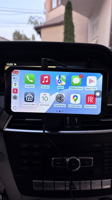 Універсальний портативний Carplay/Android Auto смарт-екран.