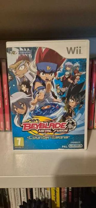 Nintendo Wii Beyblade Metal Fusion Counter Leone