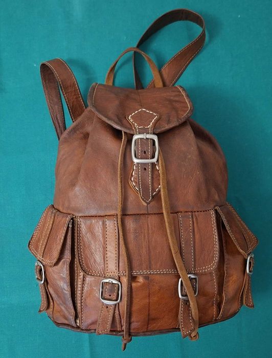 Mochila em pele/couro de qualidade, para CAÇA ou outras atividades