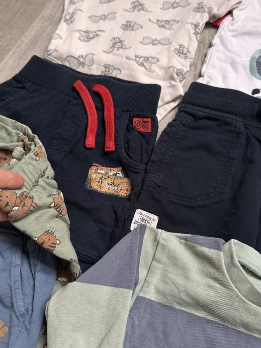 Zestaw paka ubranek dla chłopca 80 h&m cool club smyk reserved