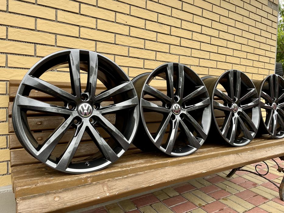 Диски Оригінал R19 5.112 ET48 Фольцваген Пасат ID4 Тігуан Гольф Ауді