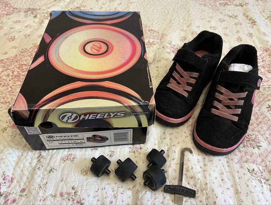 Кросівки двоколісні Heelys Dual Up 770231, розмір 34 (21 см)