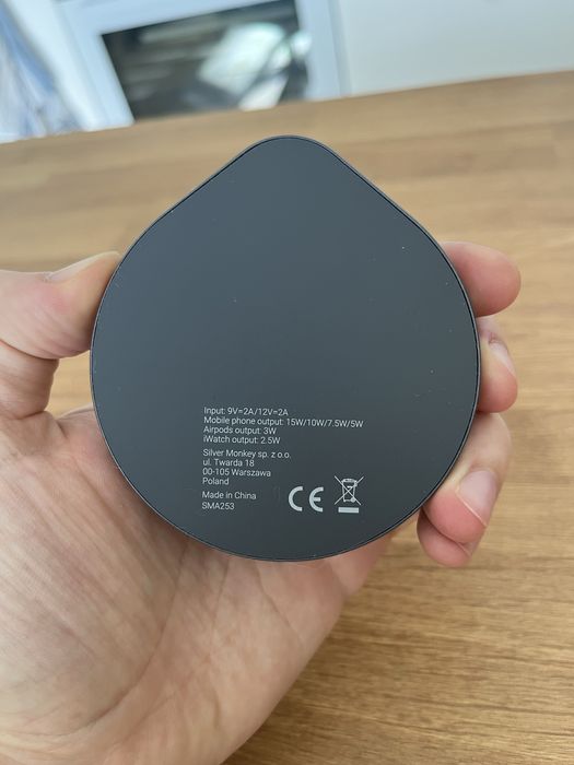 Indukcyjna ładowarka Silver Monkey MagCharger 3in1 foldable