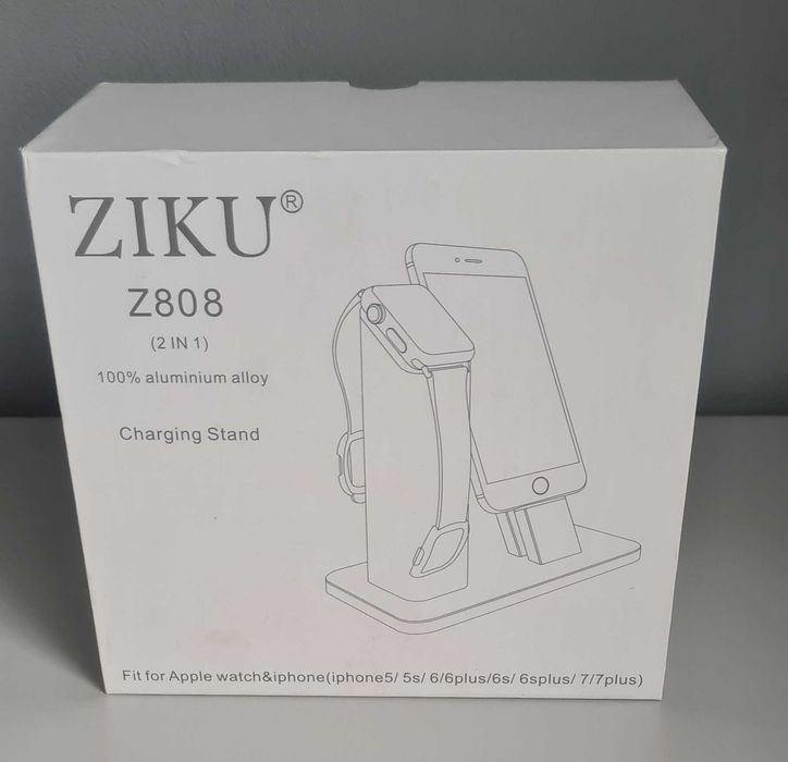 Aluminiowy stojakZiku Z808 Apple Watch&Iphone