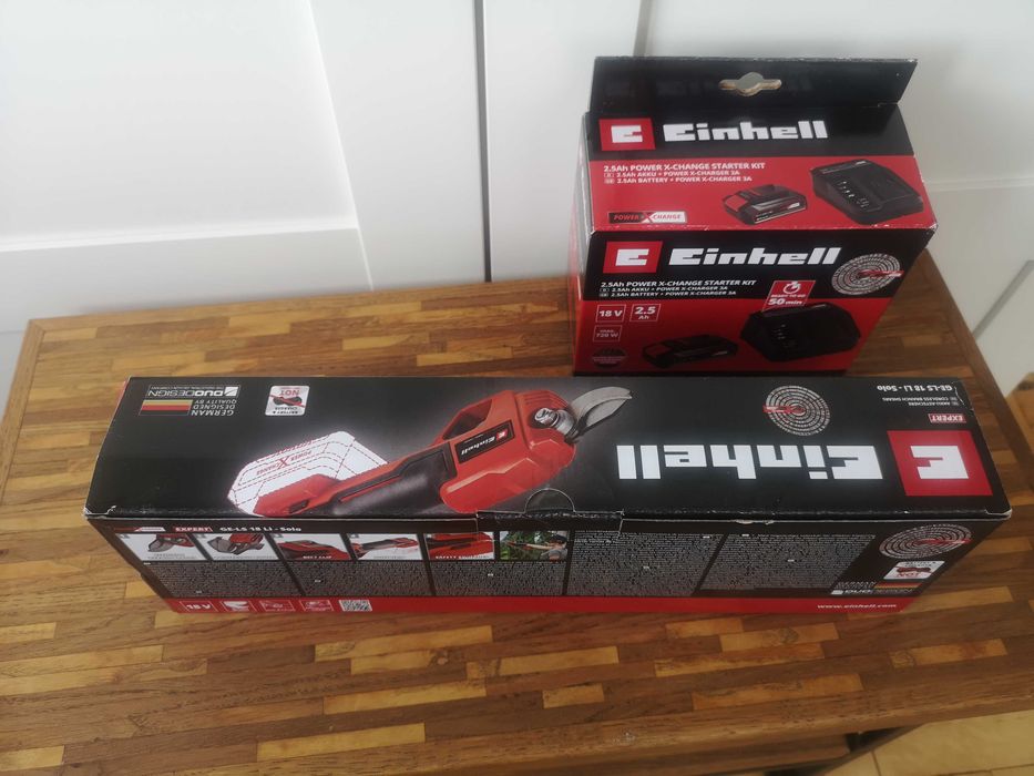 EINHELL GE-LS 18 LI Solo akumulatorowe nożyce do cięcia aku+ładowarka