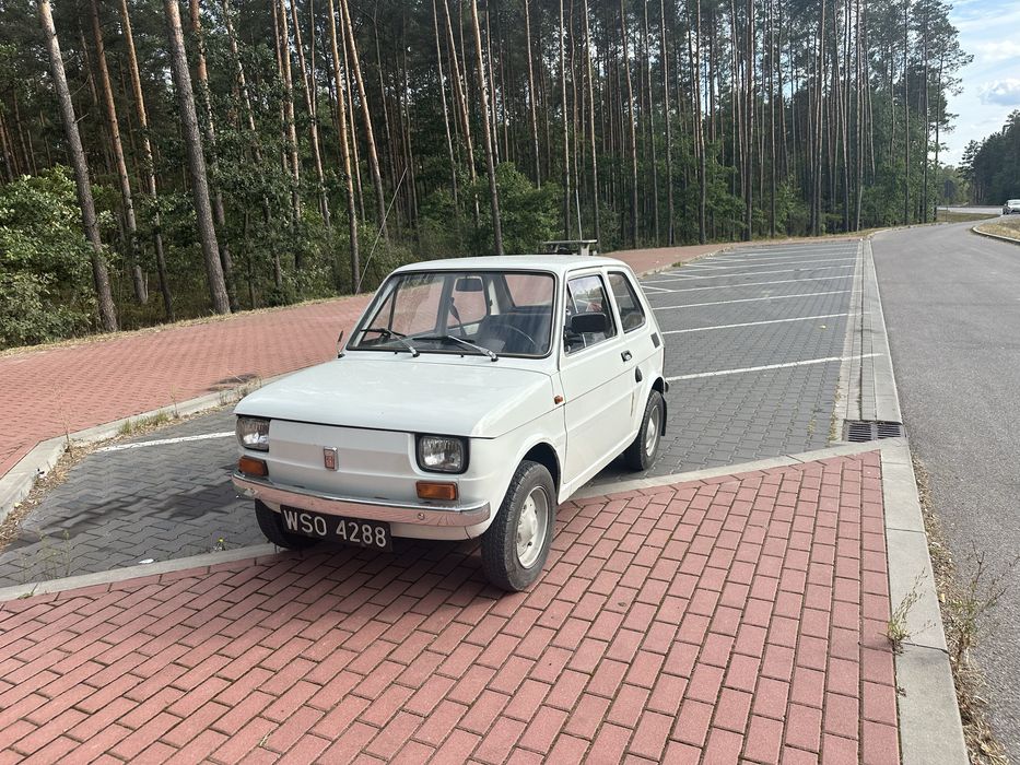Polski Fiat 126p 1976 rok