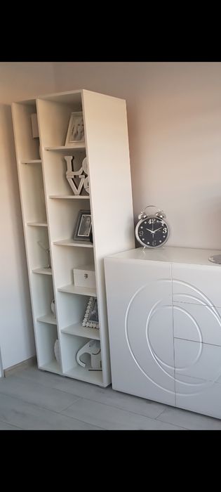 Regał Biały, uniwersalny