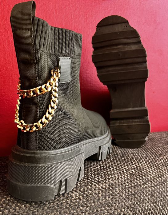 Botki damskie na platformie