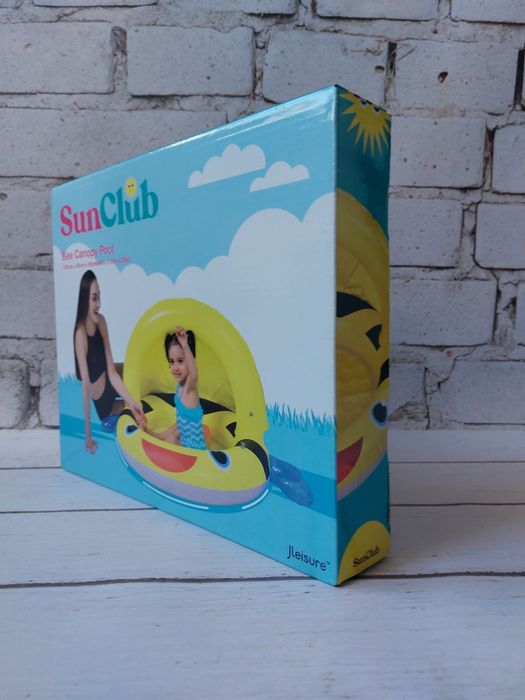 SunClub Mój pierwszy basen Pszczółka 1-3 lata 40l nowy prezent