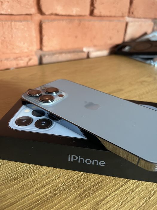 iPhone 13 Pro 100% 128gb Sierra Blue | Górski Błękit | Stan Jak Nowy