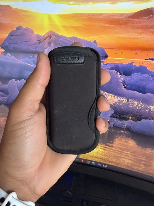 Insta360 X3 Como Nova (1 Mês de Uso) + Suporte Moto + Fatura e Garantia