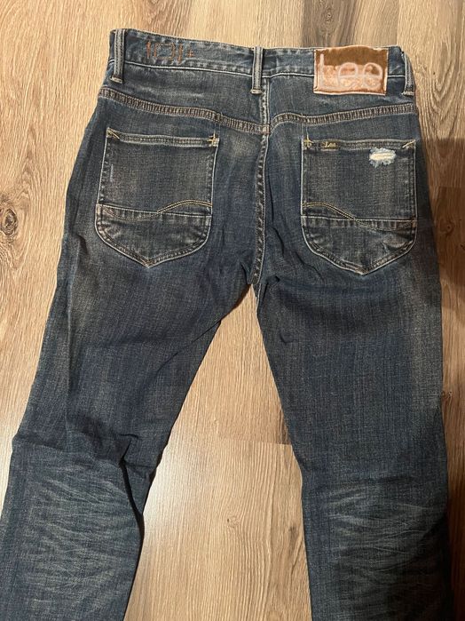 Lee 101+ spodnie jeansy męskie slim fit 31/31