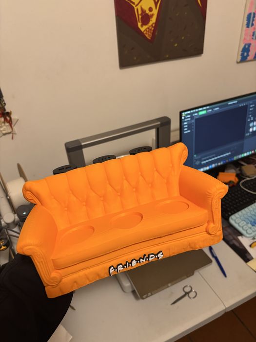 Sofá Expositor para bonecos Friends McDonalds