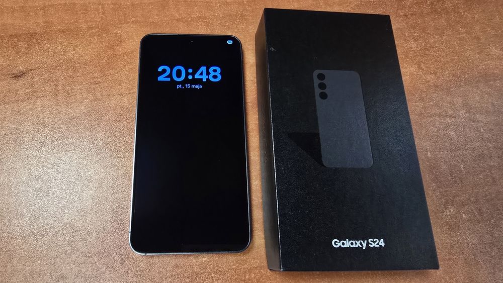 Samsung Galaxy S24 5G Dual Sim 128GB/8GB RAM czarny, stan bdb, gwarancja