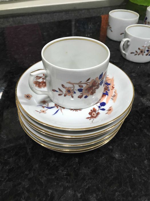 Conjunto chá Vista Alegre excelente estado muito antigo vintage