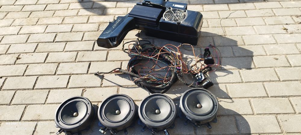 BOSE Zestaw Cały Audi A4 B6 Kombi 2002 Części Blask Gołdap