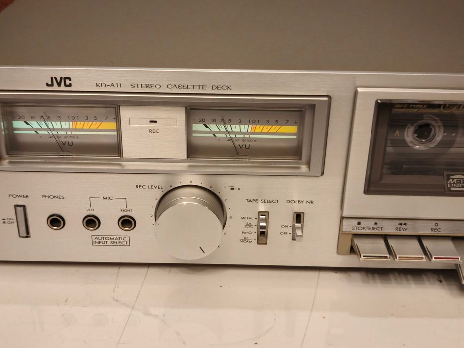 JVC KD A11 ! Piękny magnetofon VINTAGE ! OKAZJA ! Do przejrzenia
