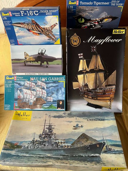 Kits modelismo diversos.
