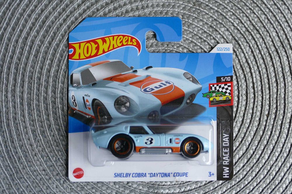 Hot Wheels autko "Resorak" SHELBY COBRA "DAYTONA" COUPE* edycja 2024r.