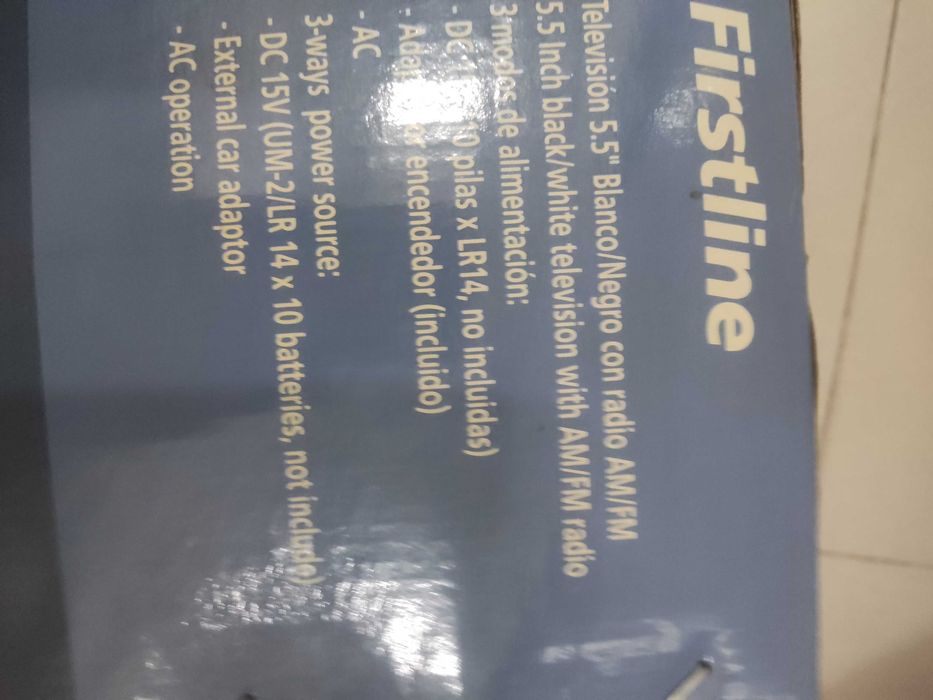 5.5" Firstline TV/Radio64738353877891123