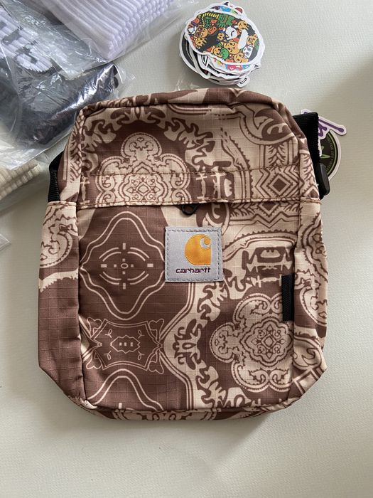 Сумка Месенджер Carhartt Verse Brown big кархартт +Подарунок