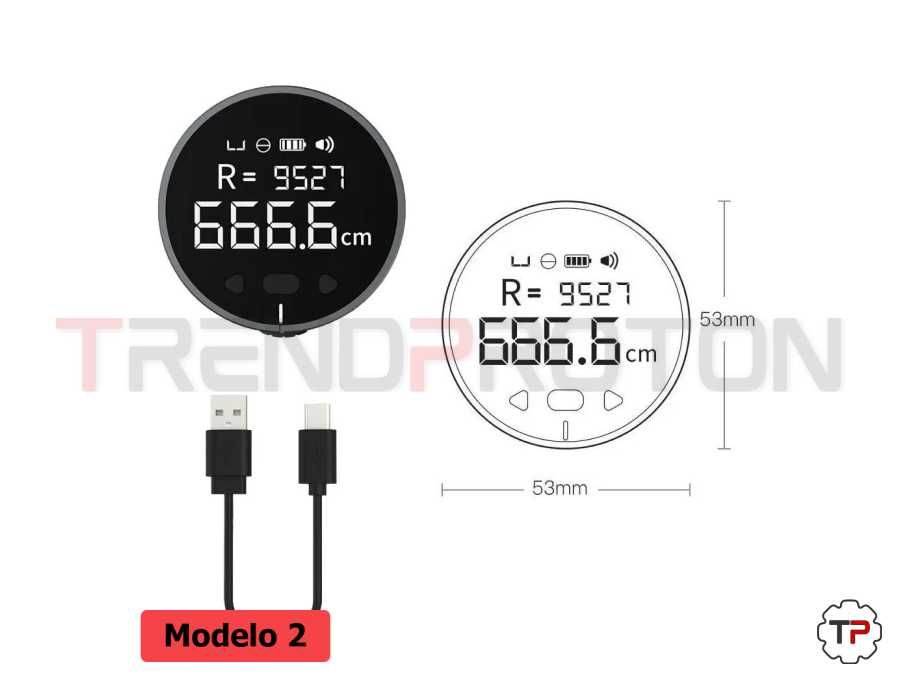" Fita Métrica" Digital de Alta Precisão