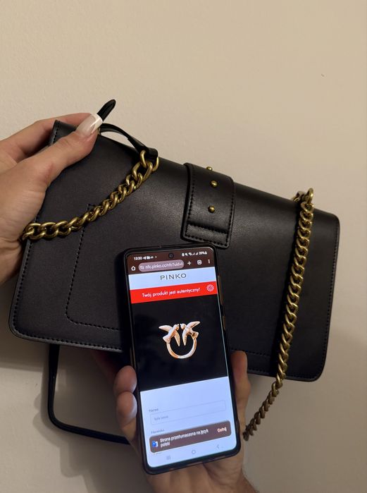 Damska torebka duża nowa Pinko oryginalna