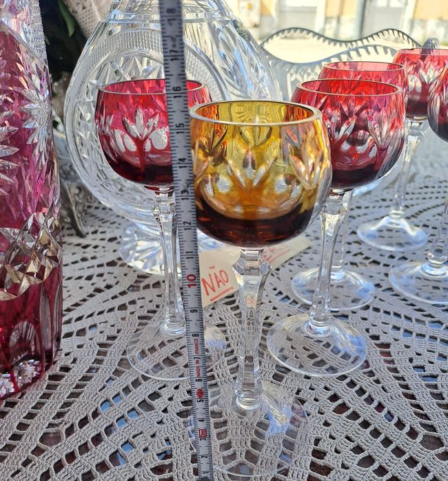 Calices vermelhos doublé